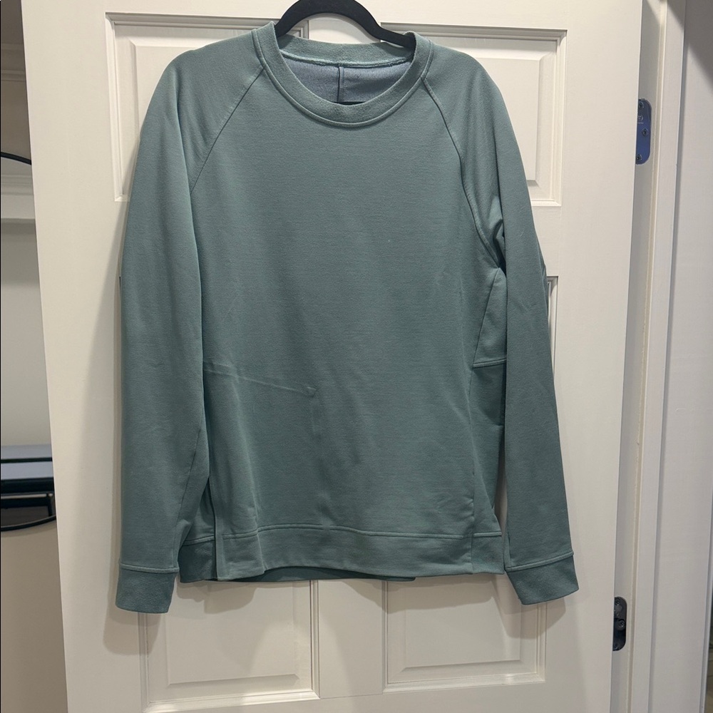 lululemon athletica Sage Green Crew Sweatshirt